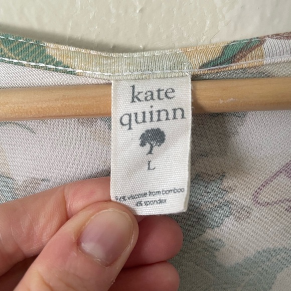 Kate Quinn Bamboo Full Button Down Monkey Print Midi Gown Postpartum Breastfeed - Picture 2 of 7